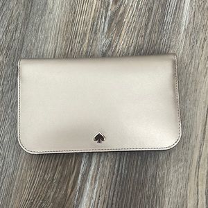 Gold Kate Spade wallet
